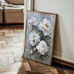 Floral 831 Canvas Art 18" x 24" / 45 x 60 cm / Black