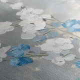 Floral 835 Canvas Art 18" x 24" / 45 x 60 cm / Black