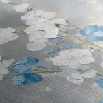 Floral 835 Canvas Art 60 x 40 cm / Black