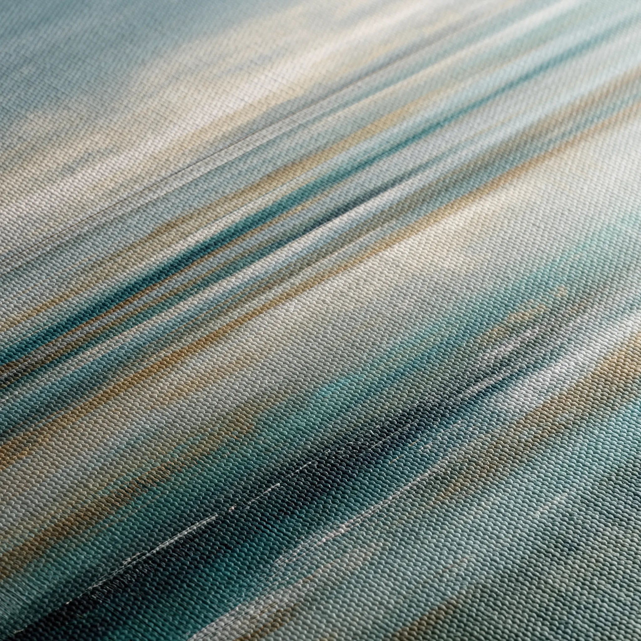 Abstract 841 Canvas Art 16" x 16" / 40 x 40 cm / Black