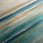 Abstract 842 Canvas Art 16" x 16" / 40 x 40 cm / Black