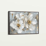 Floral 842 Canvas Art 18" x 24" / 45 x 60 cm / Black