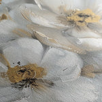 Floral 842 Canvas Art 60 x 40 cm / Black