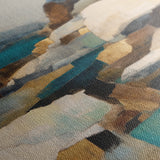 Abstract 843 Canvas Art 16" x 16" / 40 x 40 cm / Black