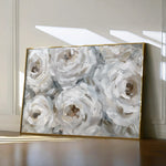 Floral 844 Canvas Art 18" x 24" / 45 x 60 cm / Black