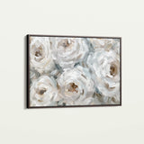 Floral 844 Canvas Art 18" x 24" / 45 x 60 cm / Black