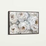 Floral 844 Canvas Art 60 x 40 cm / Black