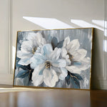 Floral 846 Canvas Art 18" x 24" / 45 x 60 cm / Black