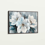 Floral 846 Canvas Art 18" x 24" / 45 x 60 cm / Black