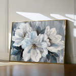 Floral 846 Canvas Art 60 x 40 cm / Black
