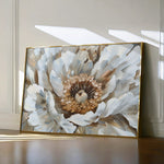 Floral 847 Canvas Art 18" x 24" / 45 x 60 cm / Black