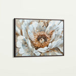 Floral 847 Canvas Art 60 x 40 cm / Black