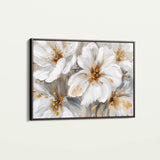 Floral 848 Canvas Art 18" x 24" / 45 x 60 cm / Black