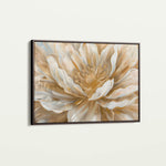 Floral 849 Canvas Art 18" x 24" / 45 x 60 cm / Black
