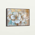 Floral 851 Canvas Art 18" x 24" / 45 x 60 cm / Black