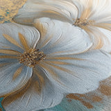 Floral 851 Canvas Art 18" x 24" / 45 x 60 cm / Black
