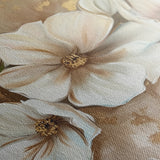 Floral 853 Canvas Art 18" x 24" / 45 x 60 cm / Black