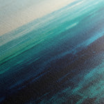 Abstract 854 Canvas Art 16" x 16" / 40 x 40 cm / Black