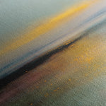 Abstract 855 Canvas Art 16" x 16" / 40 x 40 cm / Black