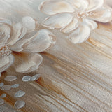 Floral 855 Canvas Art 18" x 24" / 45 x 60 cm / Black