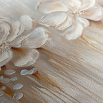 Floral 855 Canvas Art 60 x 40 cm / Black
