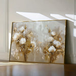 Floral 856 Canvas Art 18" x 24" / 45 x 60 cm / Black
