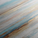 Abstract 858 Canvas Art 16" x 16" / 40 x 40 cm / Black