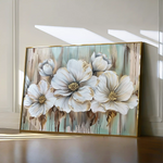 Floral 858 Canvas Art 60 x 40 cm / Black
