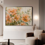 Floral 859 Canvas Art 18" x 24" / 45 x 60 cm / Black