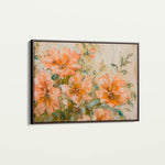 Floral 859 Canvas Art 18" x 24" / 45 x 60 cm / Black