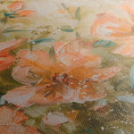 Floral 859 Canvas Art 18" x 24" / 45 x 60 cm / Black