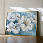 Floral 861 Canvas Art 18" x 24" / 45 x 60 cm / Black