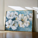 Floral 861 Canvas Art 18" x 24" / 45 x 60 cm / Black
