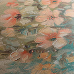 Floral 862 Canvas Art 18" x 24" / 45 x 60 cm / Black
