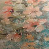 Floral 862 Canvas Art 18" x 24" / 45 x 60 cm / Black