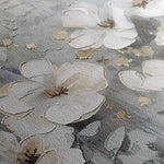 Floral 869 Canvas Art 18" x 24" / 45 x 60 cm / Black