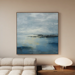 Abstract 872 Canvas Art 60 x 60 cm / Black