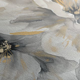 Floral 872 Canvas Art 18" x 24" / 45 x 60 cm / Black
