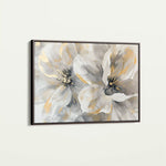 Floral 872 Canvas Art 60 x 40 cm / Black
