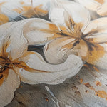 Floral 873 Canvas Art 60 x 40 cm / Black