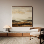 Abstract 874 Canvas Art 60 x 60 cm / Black