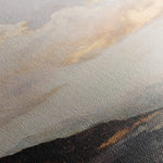 Abstract 875 Canvas Art 16" x 16" / 40 x 40 cm / Black