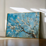 Floral 878 Canvas Art 18" x 24" / 45 x 60 cm / Black