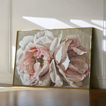 Floral 879 Canvas Art 18" x 24" / 45 x 60 cm / Black