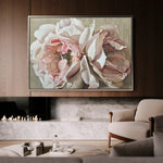 Floral 879 Canvas Art 18" x 24" / 45 x 60 cm / Black