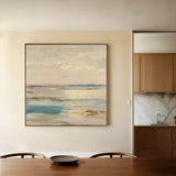 Abstract 880 Canvas Art 16" x 16" / 40 x 40 cm / Black