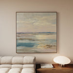 Abstract 880 Canvas Art 16" x 16" / 40 x 40 cm / Black