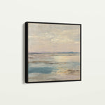 Abstract 880 Canvas Art 16" x 16" / 40 x 40 cm / Black
