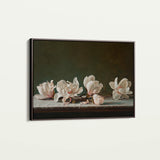 Floral 880 Canvas Art 18" x 24" / 45 x 60 cm / Black