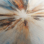 Abstract 882 Canvas Art 16" x 16" / 40 x 40 cm / Black